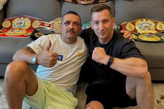 Usyk zaczął przygotowania do rewanżu z Furym w Katowicach! Niesamowite wideo wyciekło do internetu, Polak w sztabie mistrza