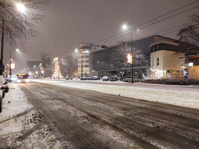 Śnieżyca w Śląskiem. Koszmarne warunki na drogach [ZDJĘCIA]