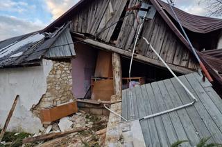 Staruszka przeżyła katastrofę! Jej dom zawalił się w jednej chwili