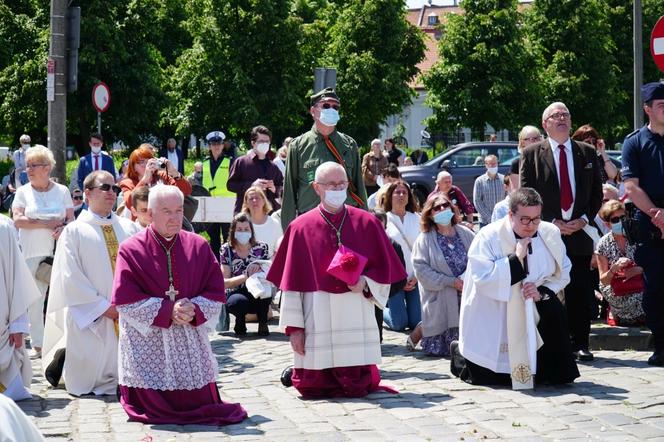Procesja Bożego Ciała w Poznaniu 03.06.2021 