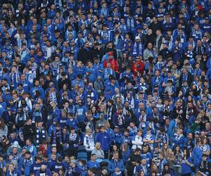 Kibice na Stadionie Śląskim podczas Wielkich Derbów Śląska (16.03.2024)