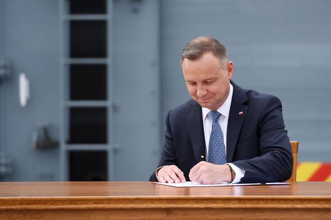 Prezydent Andrzej Duda w Gdyni