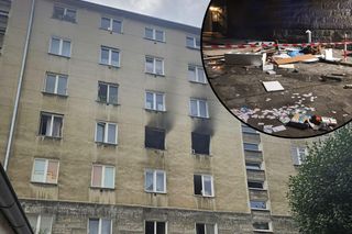 Potężny wybuch gazu w bloku na Ochocie. Ewakuowano mieszkańców, jedna osoba w szpitalu