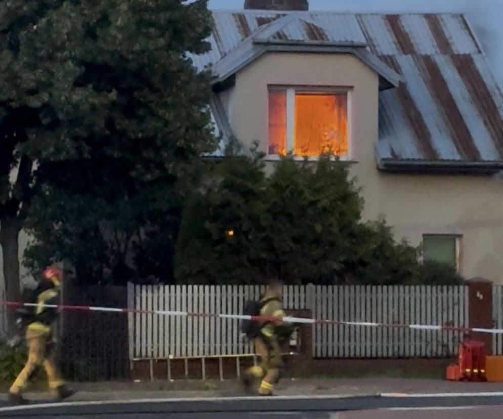 Mężczyzna z maczetą terroryzował rodzinę i podpalił dom. Nowe fakty