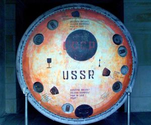 Kapsuła lądownika Sojuz 30 znajdująca się w Muzeum Polskiej Techniki Wojskowej w Warszawie
