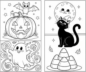 kolorowanka na halloween