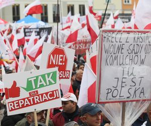 Manifestacja Prawa i Sprawiedliwości w Warszawie
