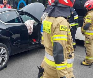 Wypadek na Moniuszki w Starachowicach