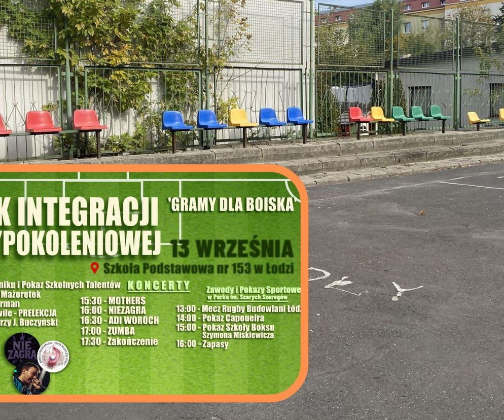 Piknik Integracji Międzypokoleniowej w słusznej sprawie. Mieszkańcy domagają się nowego boiska w szkole 