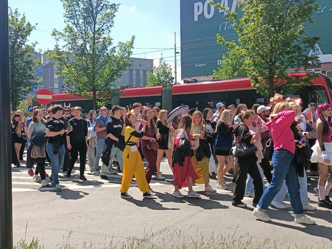 Korowód studencki rozpoczyna Juwenalia Śląskie 2025 w Katowicach