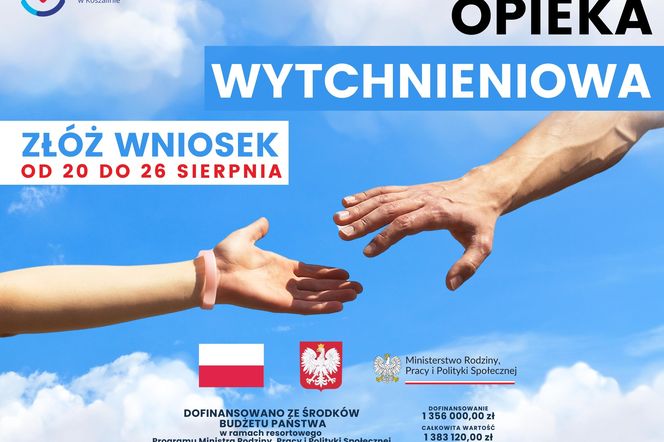 Opieka wytchnieniowa w Koszalinie. Ruszył nabór wniosków 