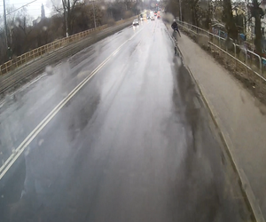 Rowerzysta mógł zostać potrącony przez autobus w Częstochowie