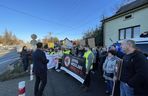 „Nie dla S7!”. Mieszkańcy Małopolski blokują zakopiankę