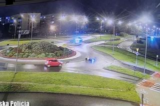 Makabryczny wypadek w Zielonej Górze! Auto nie wyhamowało przed leżącym na drodze rowerzystą [ZDJĘCIA]
