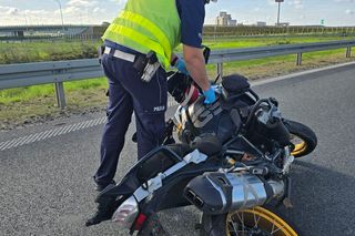Tragiczny wypadek na S5 koło Leszna. Nie żyje motocyklista