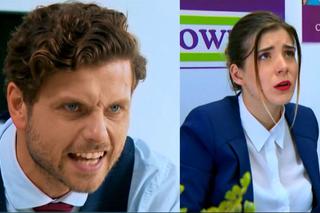 Barwy szczęścia, odc. 2171. Agata (Natalia Zambrzycka), Artur Durski (Maksymilian Rogacki)