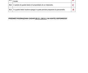 Matura 2025 włoski: ODPOWIEDZI do wszystkich zadań, gotowe rozwiązania matury z włoskiego - Formuła 2023 [7.05.2025]	