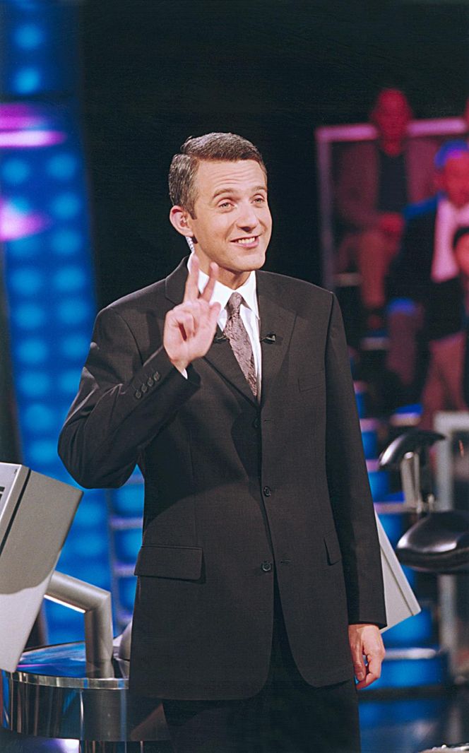 Hubert Urbański w "Milionerach" TVN-u