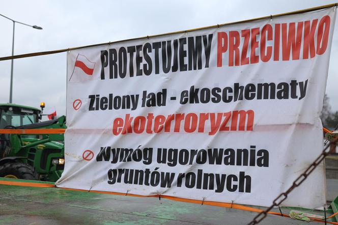 Protest rolników w Pyrzowicach