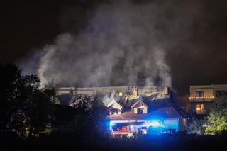 Pożar sali weselnej w Pruszkowie