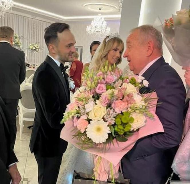 Sandra i Bartosz Zmarzlik razem z Władysławem Komarnickim