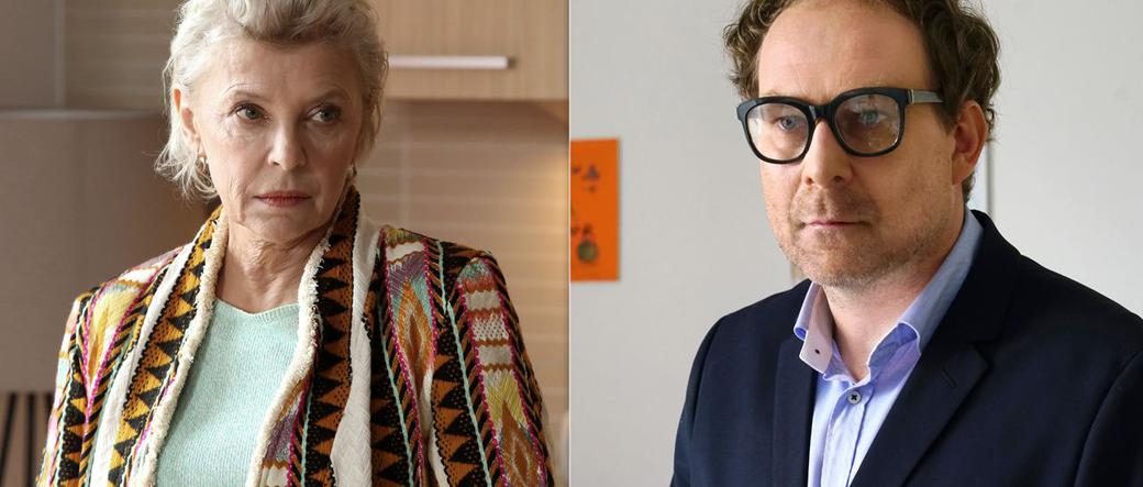 Barwy szczęścia, odcinek 1786, Marek (Marcin Perchuc), Krystyna (Hanna Bieluszko)