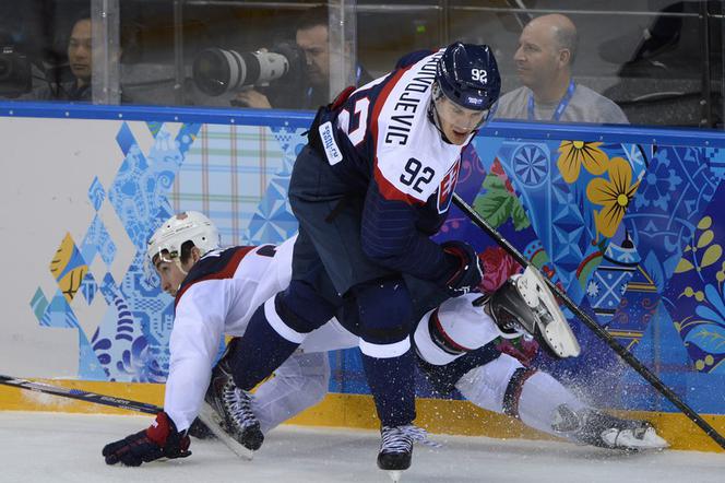 USA - Słowacja, hokej na lodzie