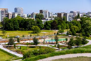 Zrewitalizowany park pod Kopą Cwila