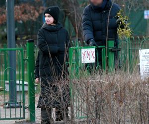 Całuśny mąż Kaczyńskiej nie dał jej wytchnienia pod jemiołą 