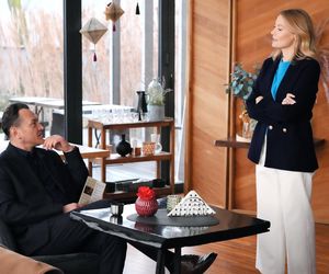 Barwy szczęścia, odc. 3212. Stefaniak (Paweł Ławrynowicz), Dominika (Karolina Chapko)