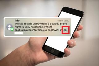 Otrzymałeś SMS lub wiadomość na Messengerze z LINKIEM? Sprawdź, czy nie ma końcówki CC