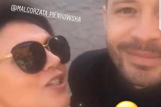Małgorzata Pieńkowska i Andrzej Młynarczyk na Instagramie M jak miłość