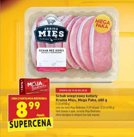 Biedronka - Wielkie promocje na mięso