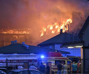 Pożar bloku w Ząbkach. Przerażające zdjęcia z miejsca tragedii