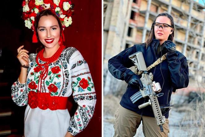 Miss Ukrainy z karabinem w ręku broni Kijowa. Anastazja Lenna będzie walczyć o swój kraj!
