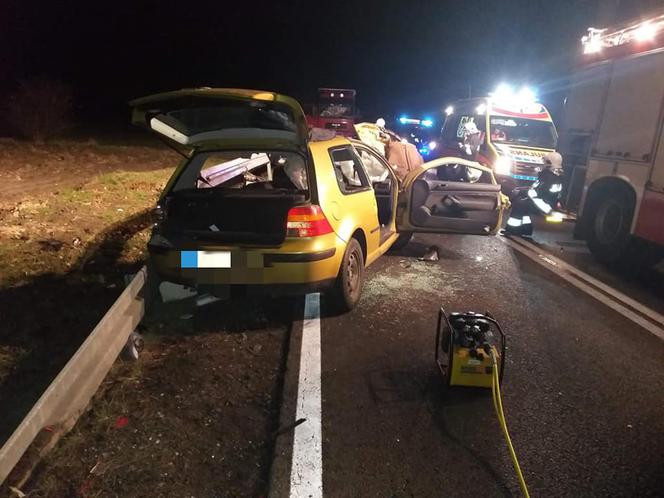 Tragiczny wypadek w Jeziorach Wielkich! Nie żyje młody kierowca! [ZDJĘCIA]