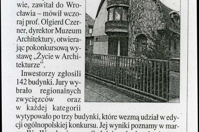 Najpiękniejsi dziesięciolecia, Gazeta Dolnośląska nr 279, 30.11.1999