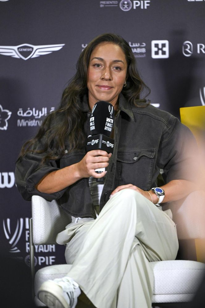 Tenisistki na konferencji WTA Finals