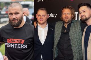 Michał Materla nie wytrzymał. To było za mocne. Popłakał się i przytulił | Kulisy premiery