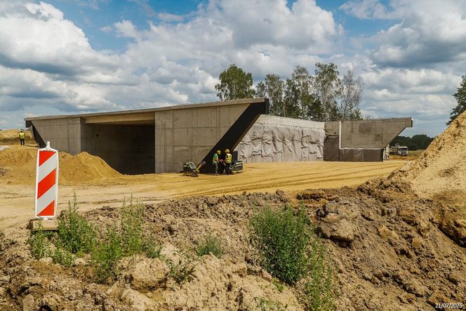 Budowa S-19 Malewice - Chlebczyn i nowego mostu na Bugu