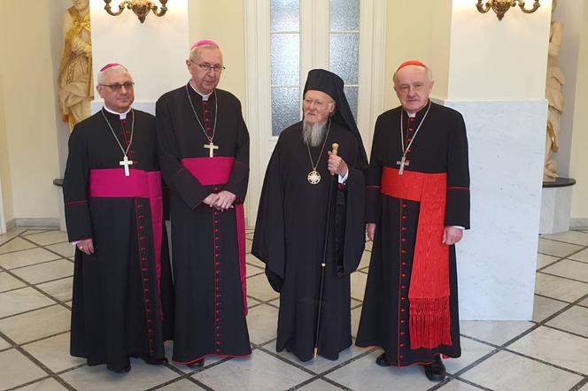 Spotkanie Przewodniczącego Episkopatu z Ekumenicznym Patriarchą Bartłomiejem I [ZDJĘCIA]