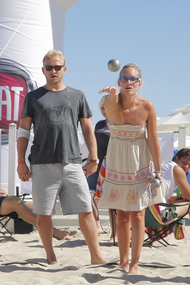 Kaja Środka i Borys Szyc