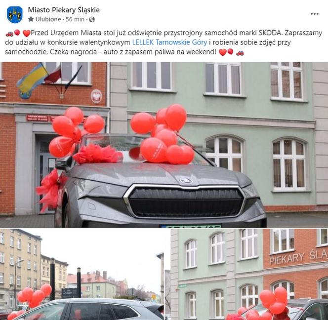 Piekary Śląskie: Miasto wrzuca konkurs walentynkowy. Internauci przez jeden szczegół płaczą ze śmiechu
