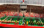 Stadion PGE Narodowy z klocków LEGO