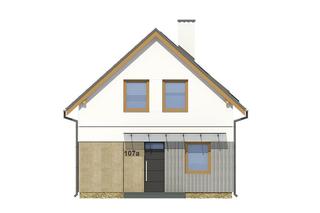 Projekt domu A107a Osiągalny A z kolekcji Muratora - zobacz wizualizacje i plany