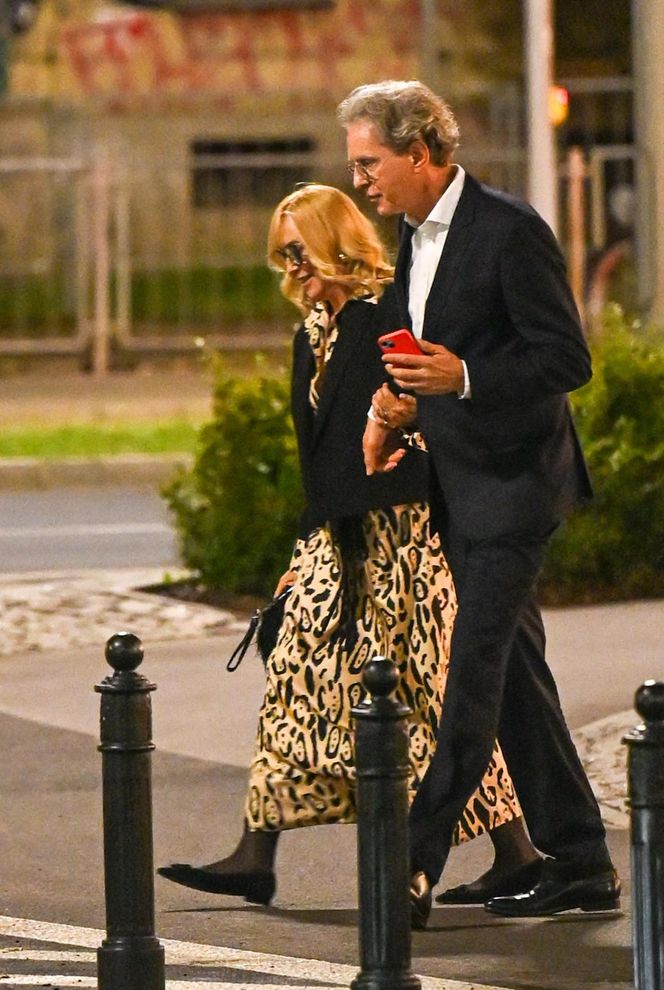 Młynarska przyszła w pięknej spódnicy 