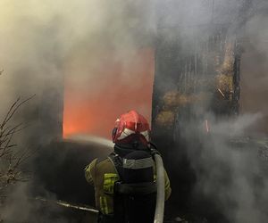 Tragiczny pożar domu w Mirczu. Nie żyje 68-letnia kobieta