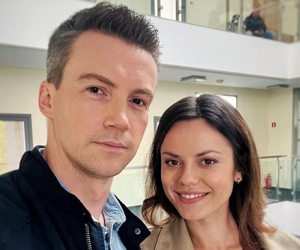 M jak miłość. Kasia i Jakub po rozwodzie znów razem przed porodem! Tak dowie się, że jest ojcem dziecka? - ZDJĘCIA