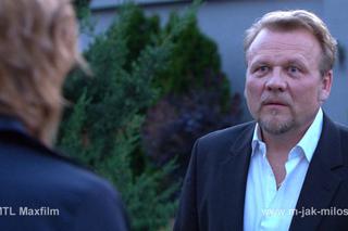 M jak miłość odc. 1087. Sylwia (Anna Gzyra), Janek (Jacek Lenartowicz)