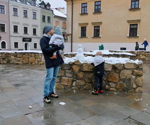 Pierwszy śnieg w tym sezonie! Lublin jest ukryty pod zimową pierzynką 